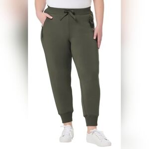 NEW! Kirkland Signature Women's Green Active Jogger Pants